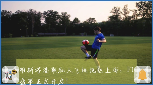 维斯塔潘乘私人飞机抵达上海，F1盛事正式开启！